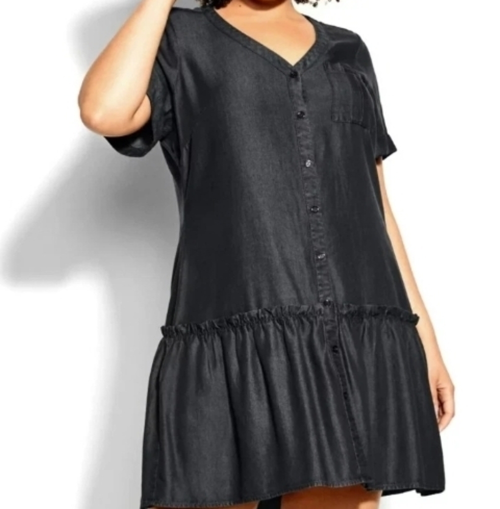 ✨ City Chic Madison Dress – Size M18 ✨🖤 Condition: New with tags Plus Size
